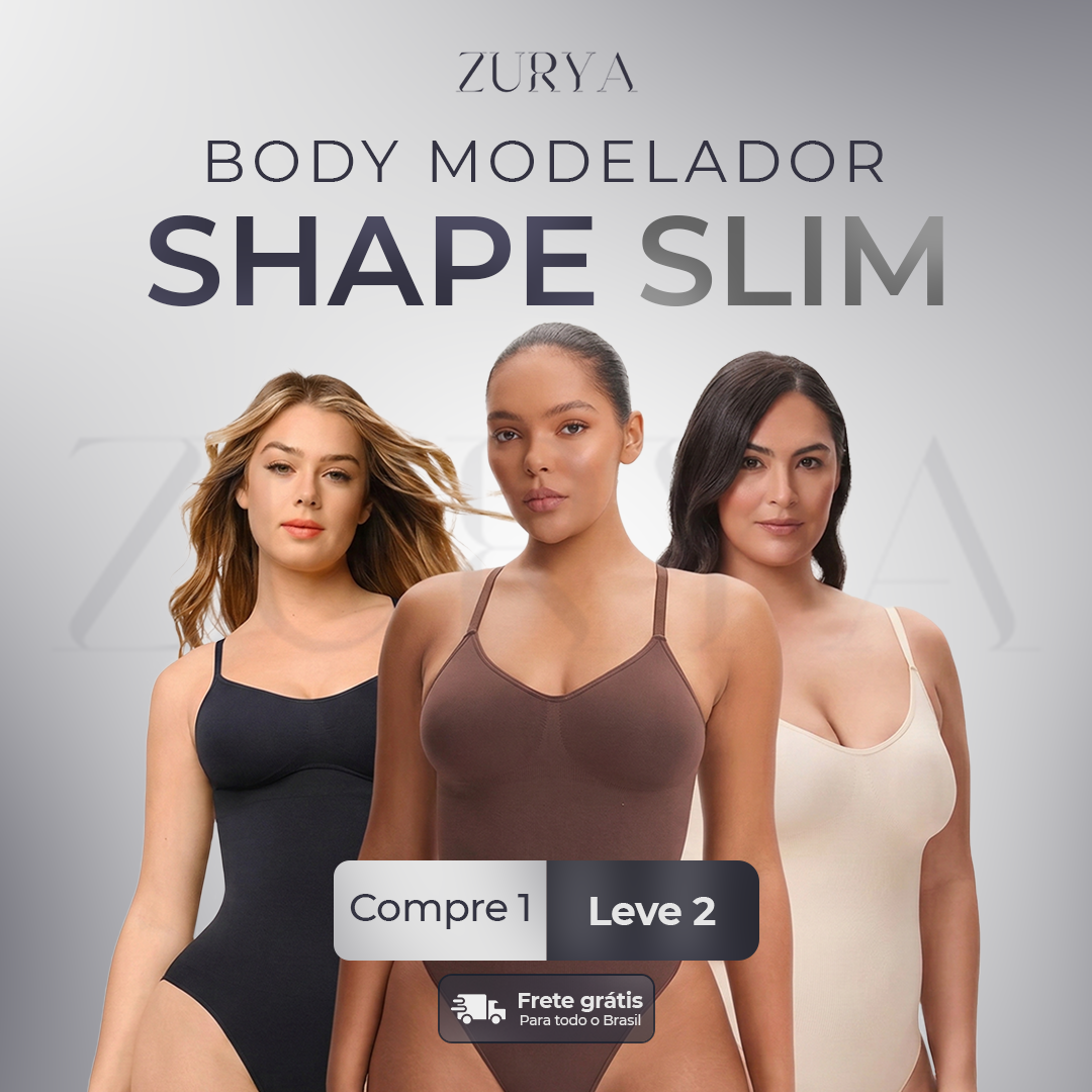 Body Modelador - ShapeSlim™ [COMPRE 1 & LEVE 2]