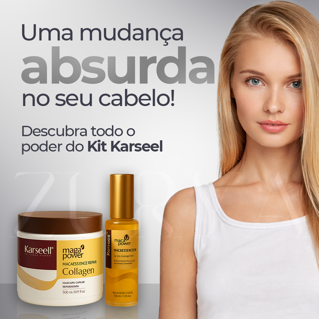 KIt Creme Karsell - Compre 1 Leve 2 + Brinde