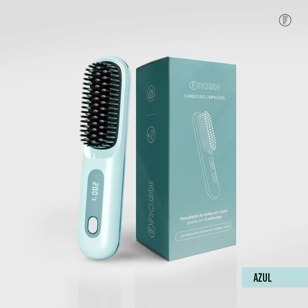 Escova Alisadora Portátil - BeautyMax Pro®