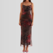 Vestido Bustier Longo Isabelly