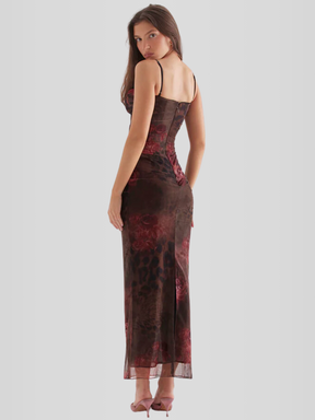 Vestido Bustier Longo Isabelly